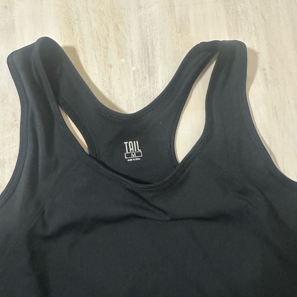 TAIL Women's Coletta tennis dress in black (Onyx). - Picture 3 of 3